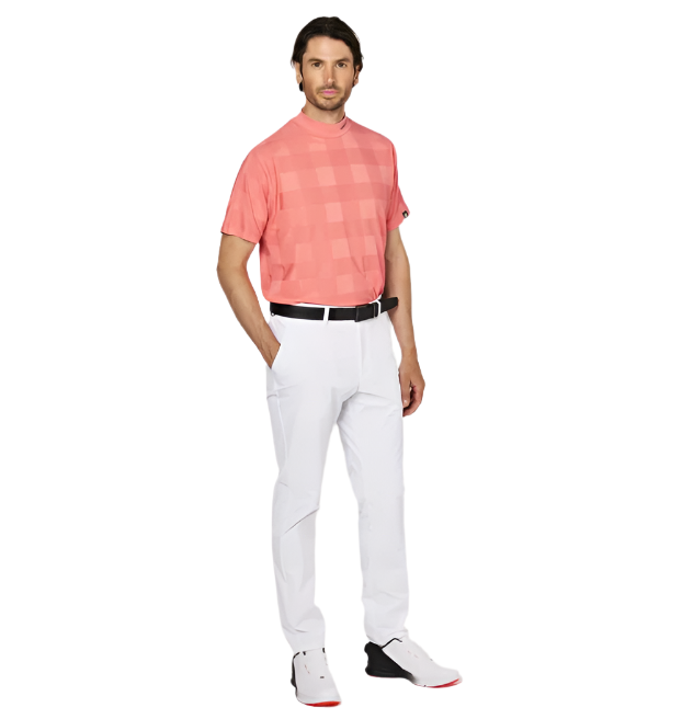 FOOTJOY JACQUARD MOCK MEN'S SHIRT 25