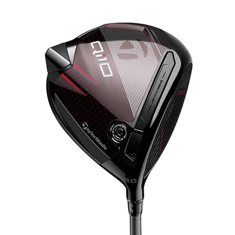 TAYLORMADE QI10 DESIGNER SERIES BLACK/RED DRIVER