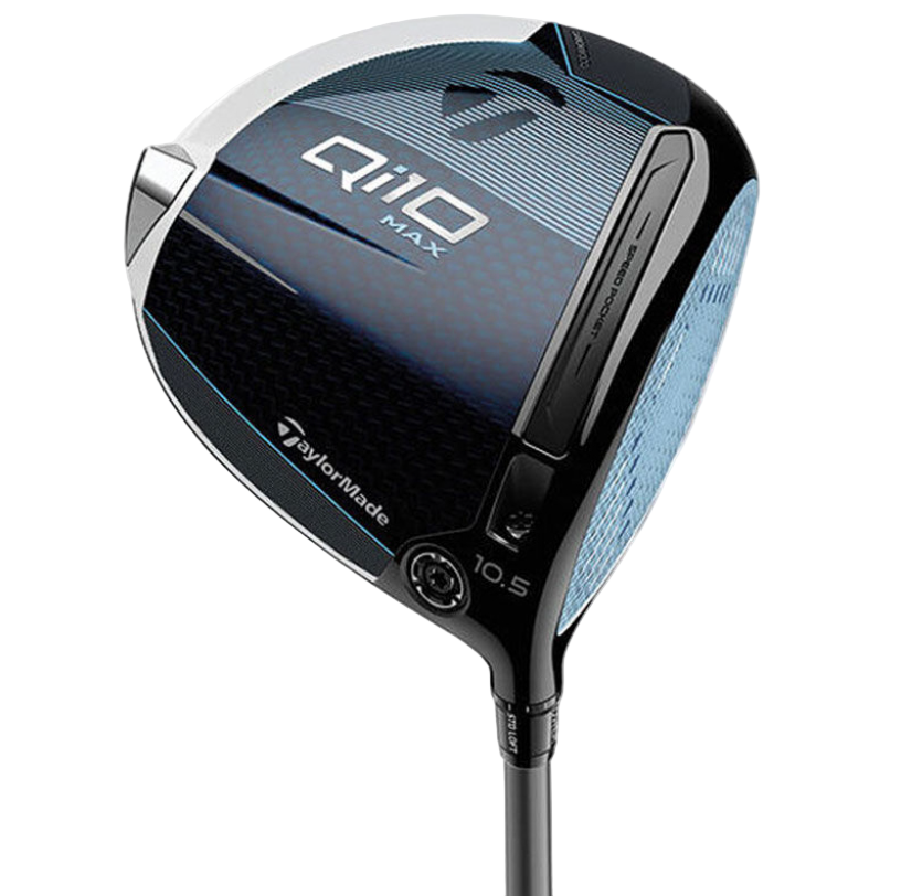 TAYLORMADE QI10 MAX DESIGNER SERIES BLUE/WHITE DRIVER