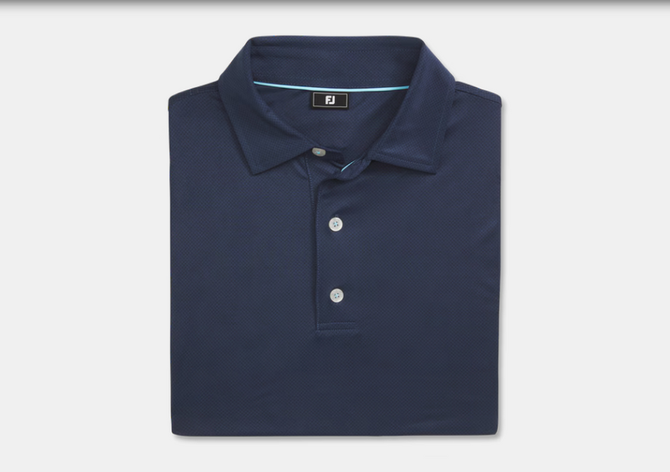 FOOTJOY 26 EF TONAL PRINT LISLE POLO