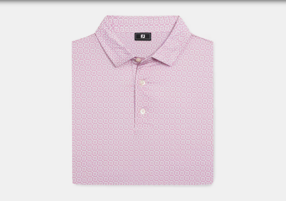 FOOTJOY 26 GF CLUB CUBE LISLE POLO