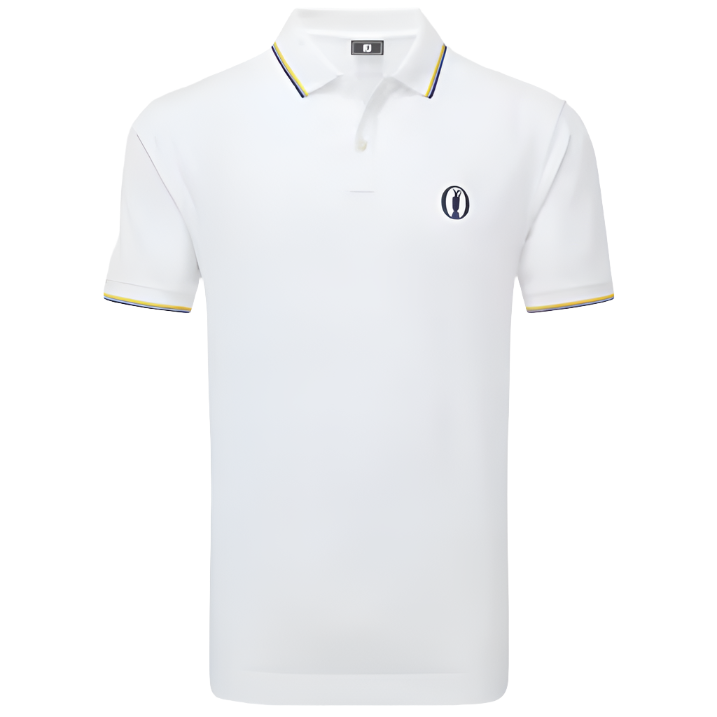 FOOTJOY 152nd OPEN CHAMPIONSHIP SOLID WITH TRIM PIQUE MEN'S SHIRT