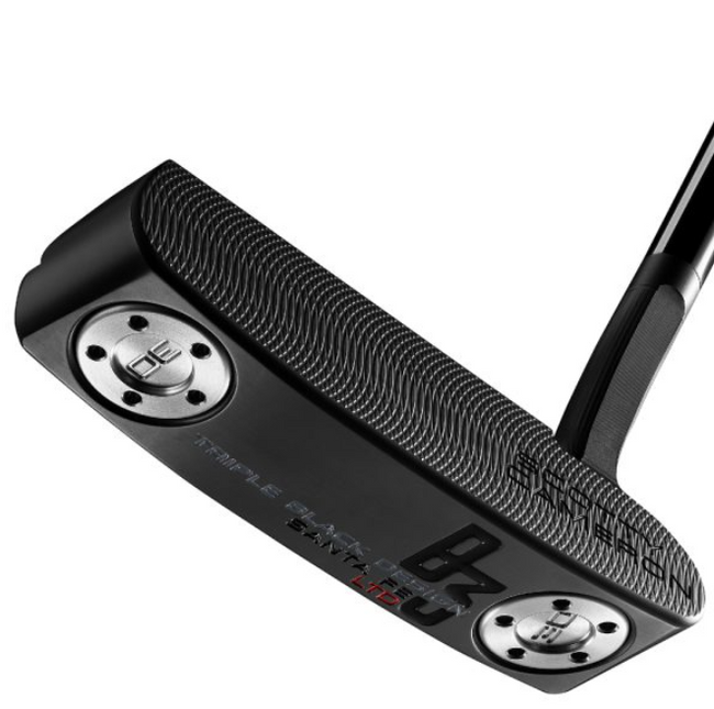 SCOTTY CAMERON B3 TRIPLE BLACK SANTA FE PUTTER - LIMITED EDITION