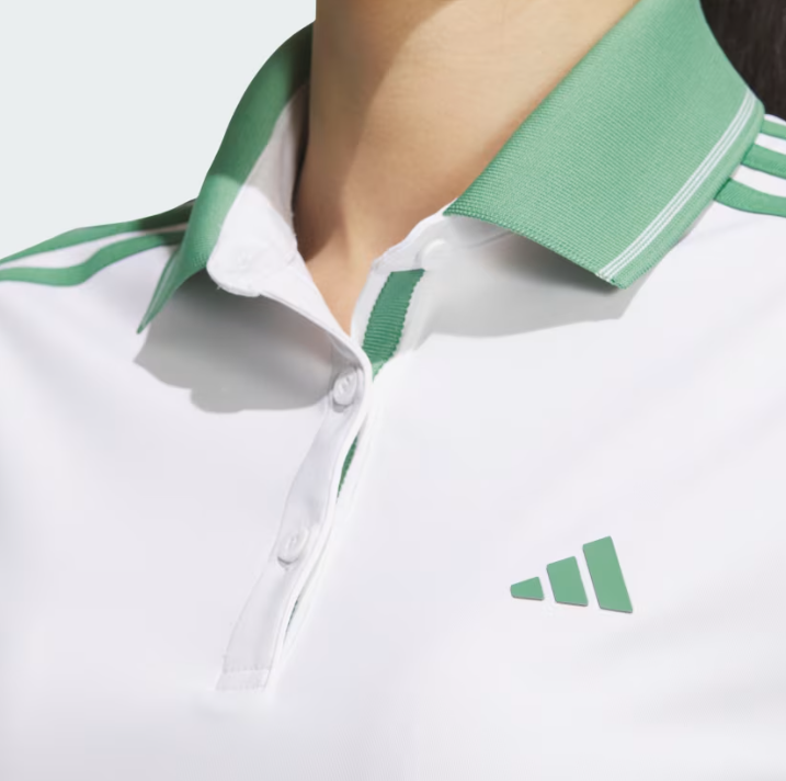 ADIDAS 24 3-STRIPES HEAT.RDY SHORT SLEEVE WOMEN'S POLO SHIRT