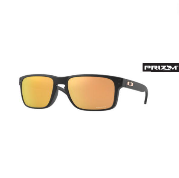 OAKLEY HOLBROOK (A) PRIZM ROSE GOLD SUNGLASSES