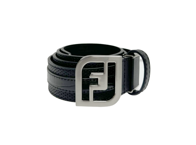 FOOTJOY BUCKLE CROCO BELT