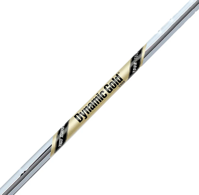 TRUE TEMPER DYNAMIC GOLD IRON SHAFT - S400