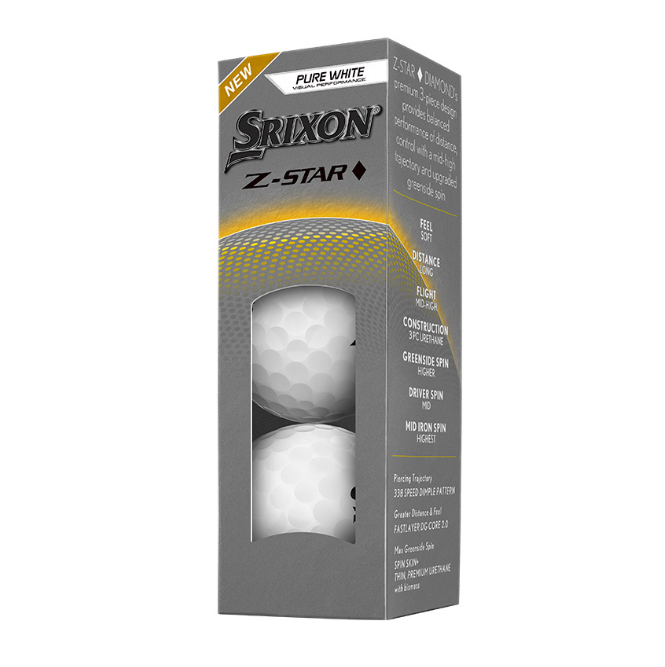 SRIXON Z STAR DIAMOND 3 GOLF BALL 2025