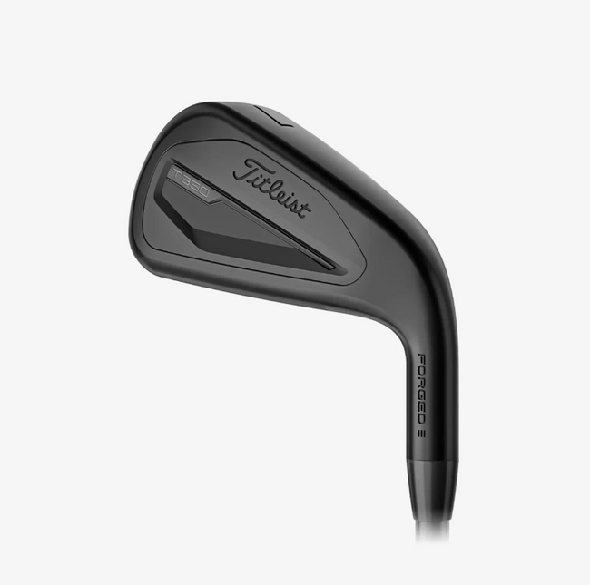 TITLEIST T350 3G BLACK STEEL IRONS 25 - Limited Edition (Pre-Order)