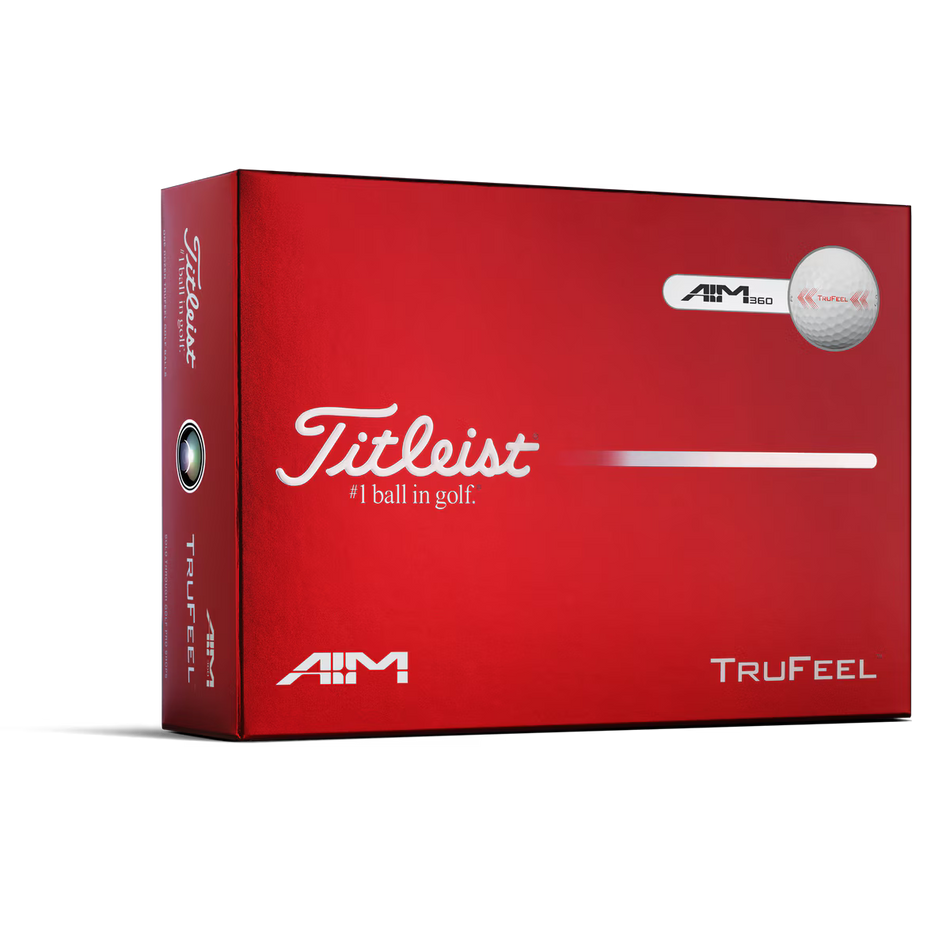 TITLEIST 26 TRUFEEL AIM 360 GOLF BALL