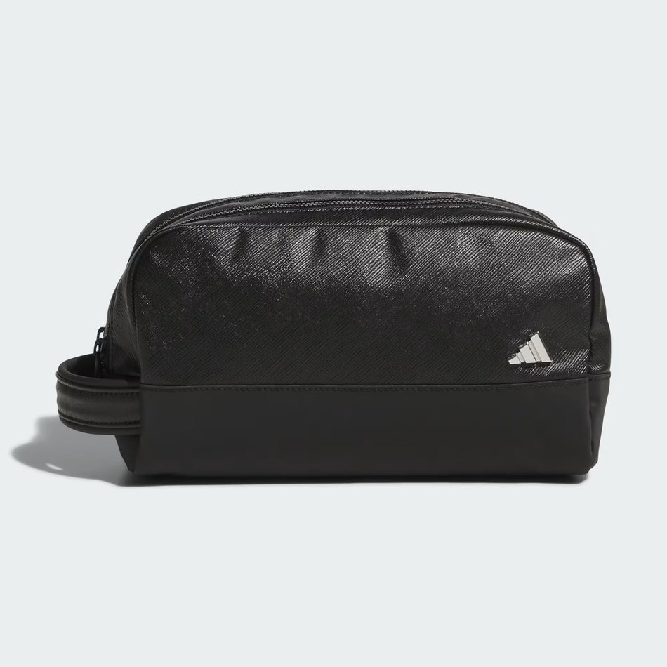 ADIDAS 26 UNISEX PU LEATHER 2 ZIP POUCH