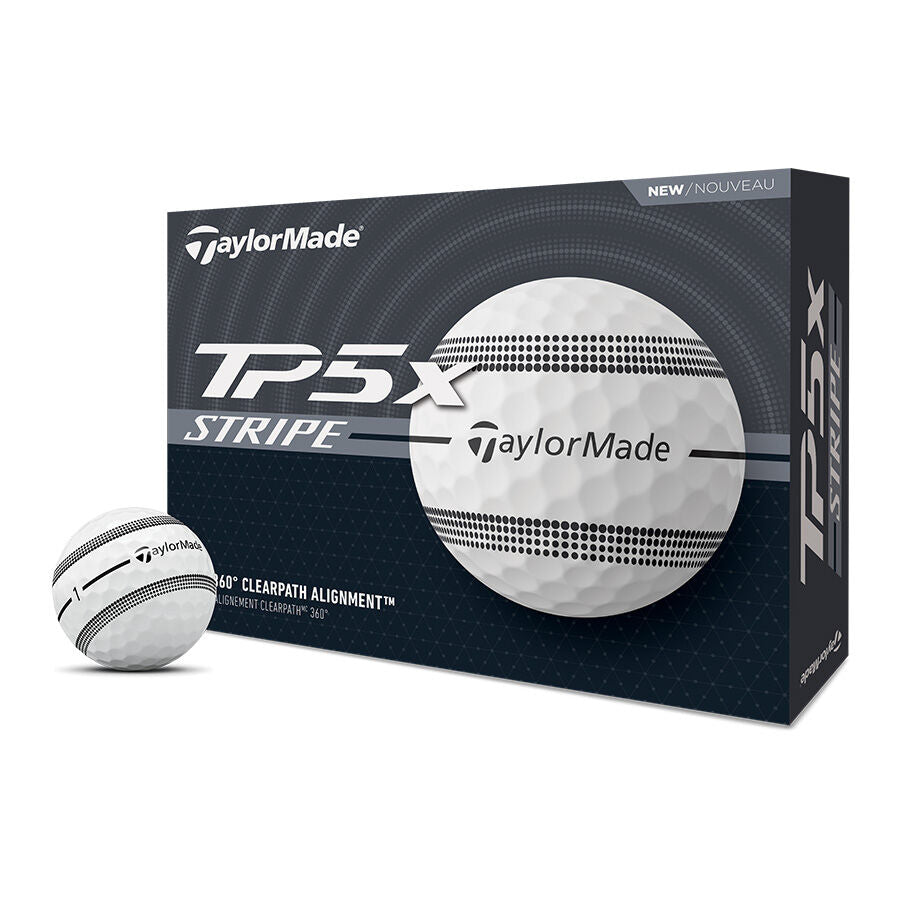 TAYLORMADE TP5x STRIPE GOLF BALL