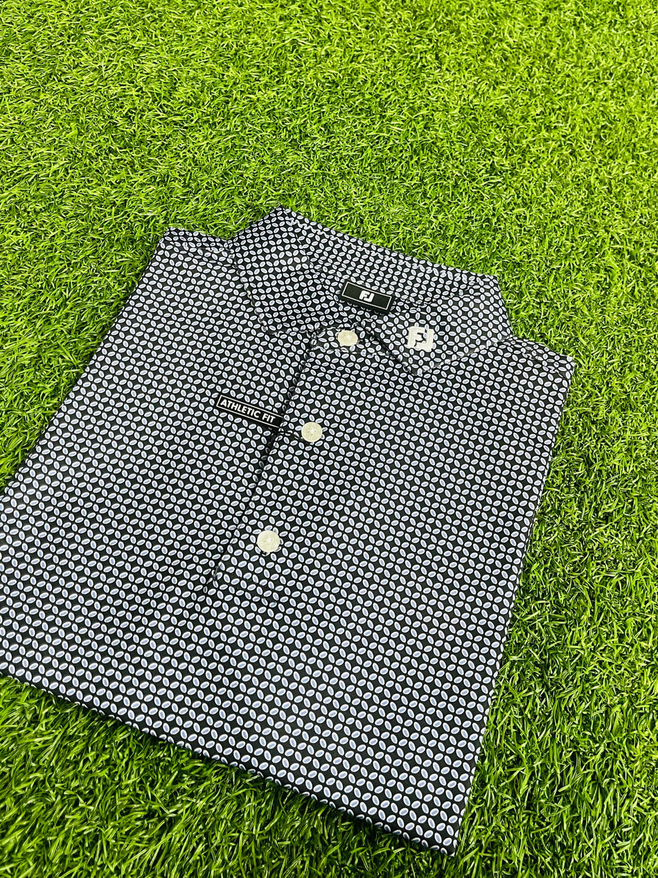 FOOTJOY ELLIPSE PRINT LISLE POLO