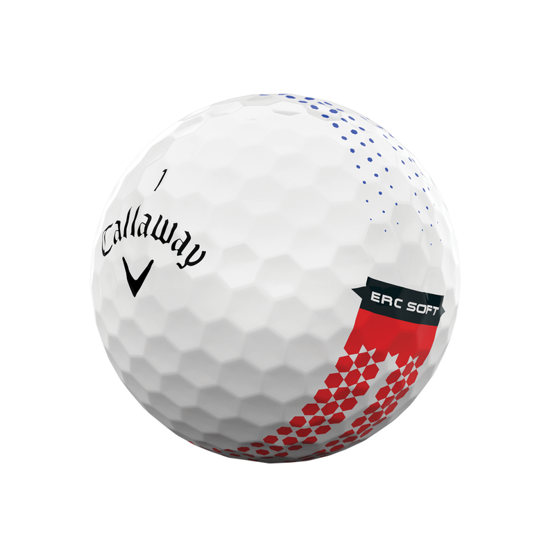 CALLAWAY ERC SOFT 360 FADE GOLF BALL