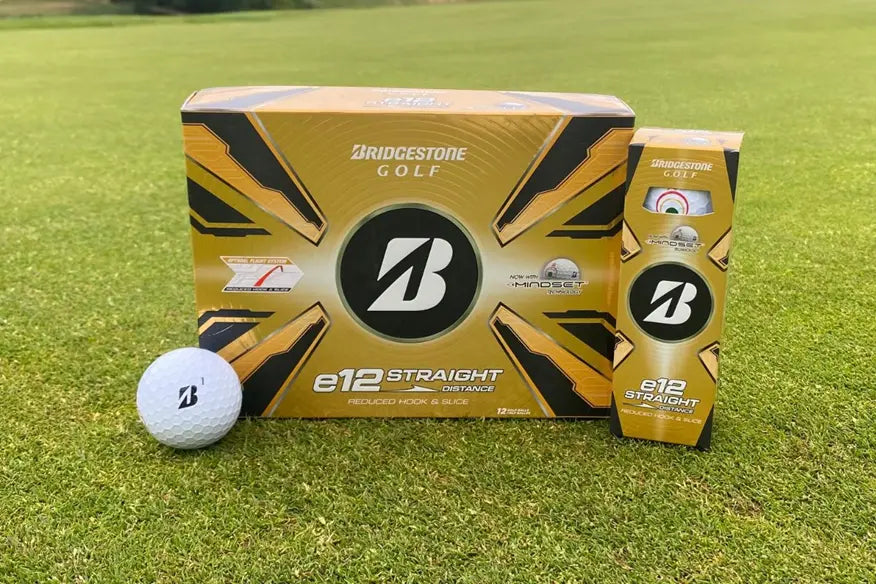 BRIDGESTONE 26 E12 STRAIGHT DISTANCE MINDSET GOLF BALL