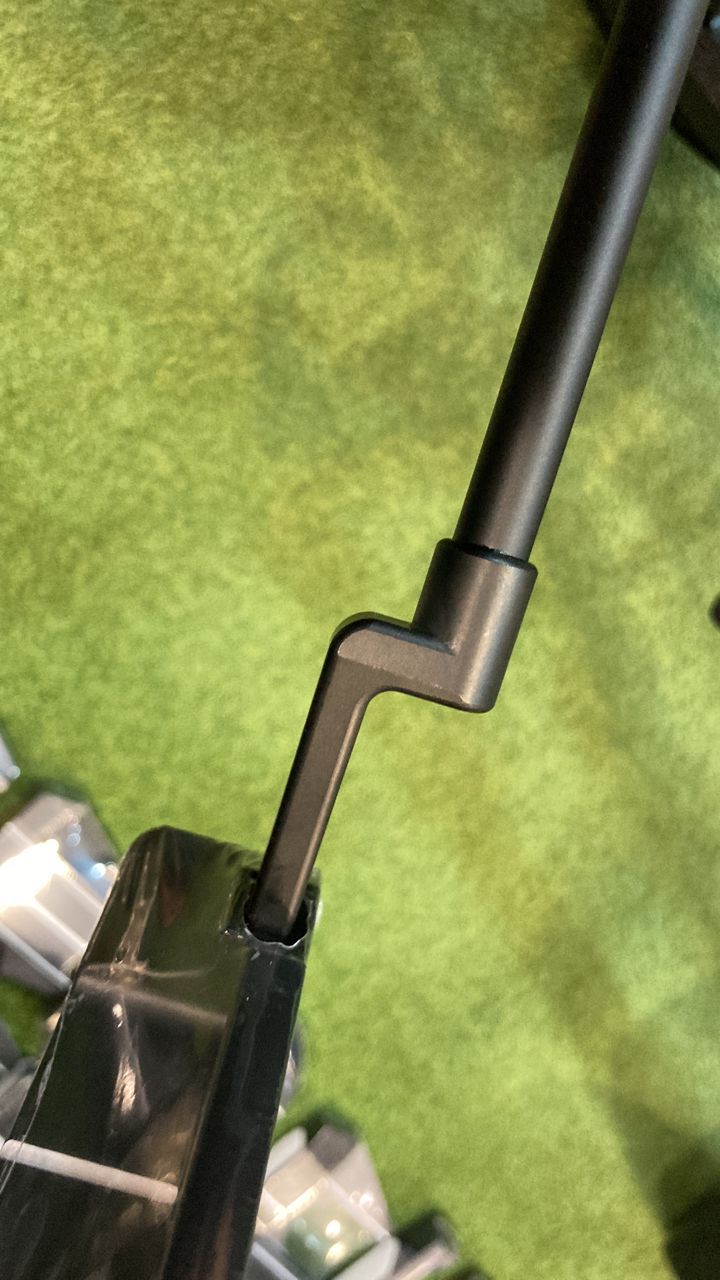 PXG BRANDON BATTLE READY BLACK PLUMBER NECK PUTTER