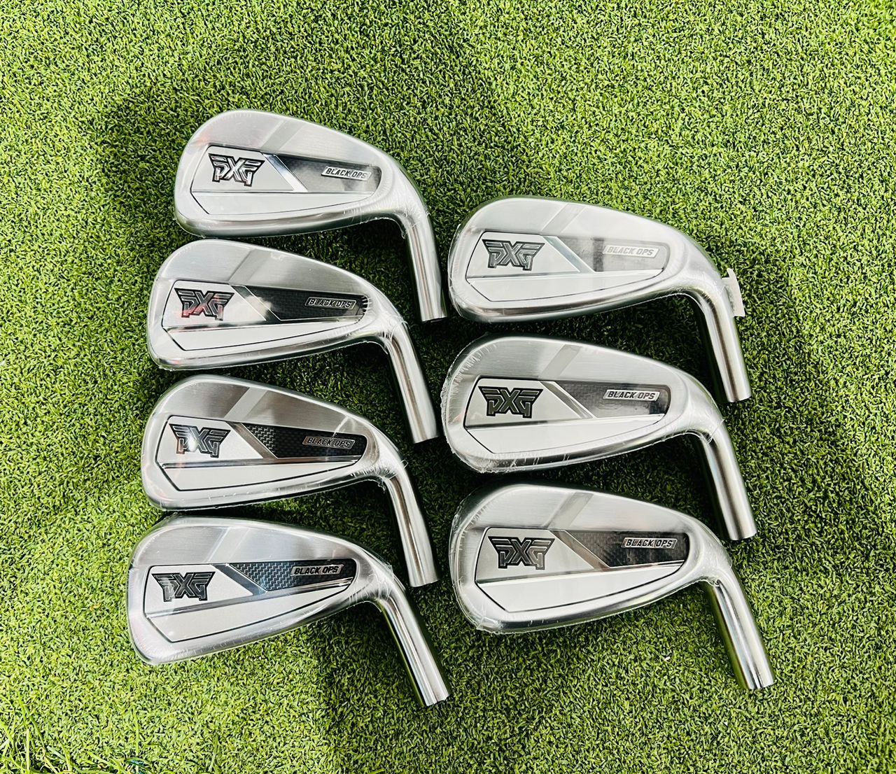 PXG BLACK OPS CHROME #5-9WG IRON (HEAD ONLY - 7 PCS)