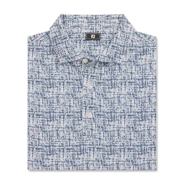 FOOTJOY TWEED LISLE PRINT MEN'S SHIRTS 25