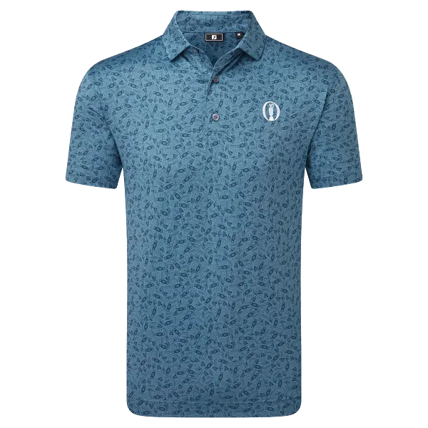 FOOTJOY 153rd OPEN EVENT PRINT MEN'S SHIRT