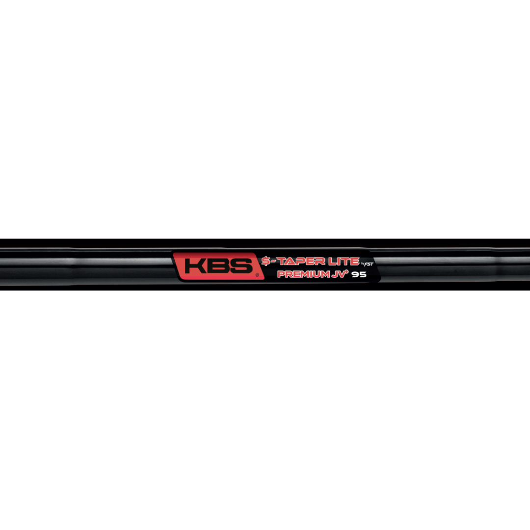 KBS $-TAPER LITE PREMIUM JV+ BlACK PVD STEEL IRON SHAFT (#5-9P)