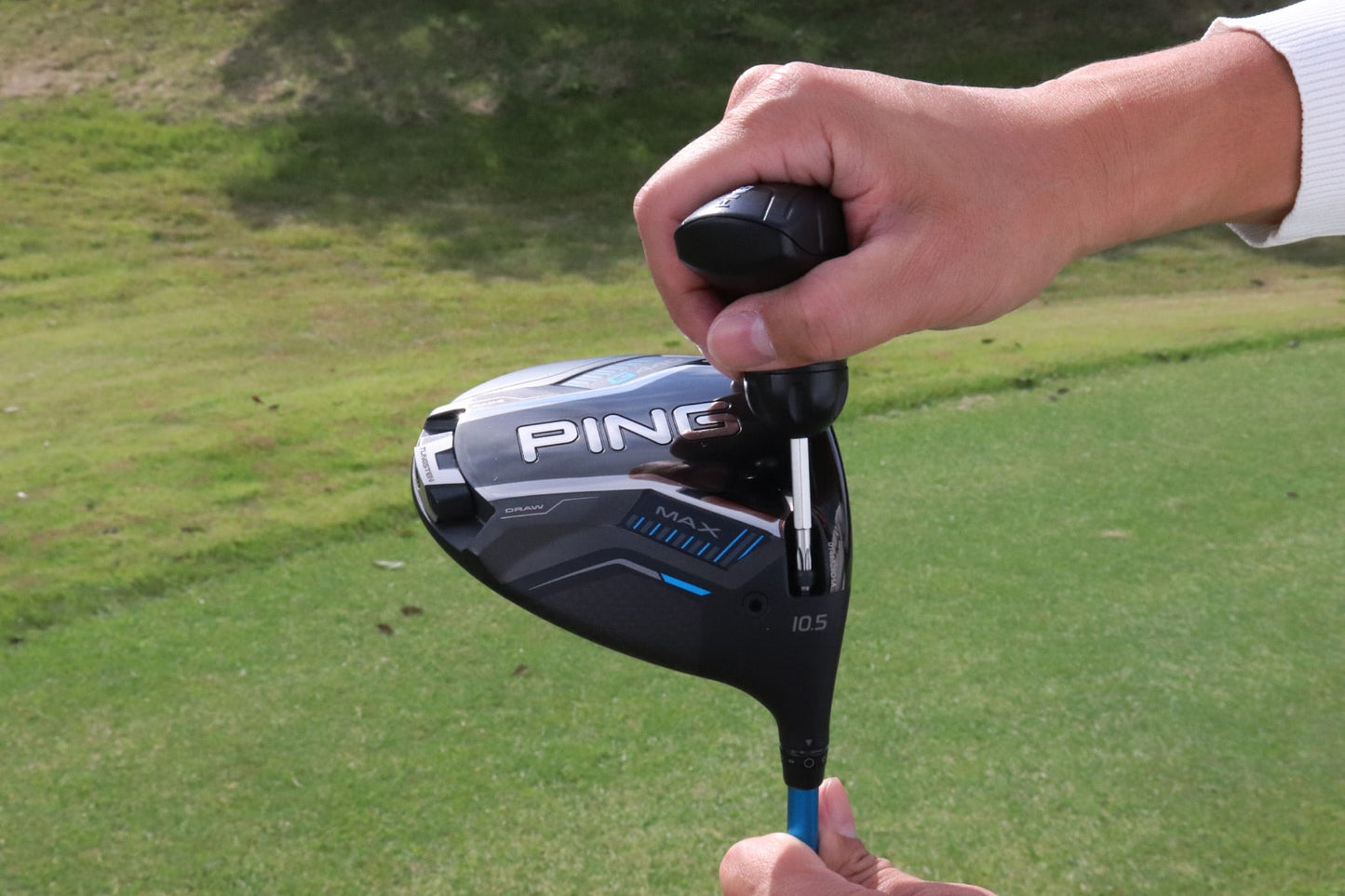 PING G440 MAX LEFT HAND DRIVER (Alta J CB Blue)