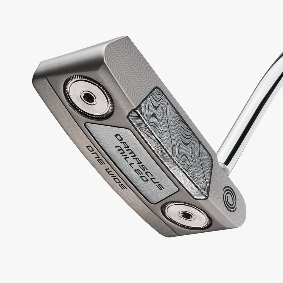 ODYSSEY DAMASCUS MILLED ONE WIDE SINGLE BEND PUTTER