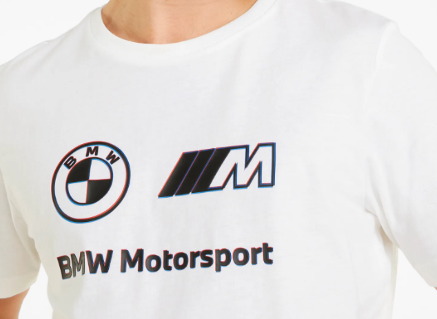 PUMA BMW M MOTORSPORT LOGO MEN'S TEE