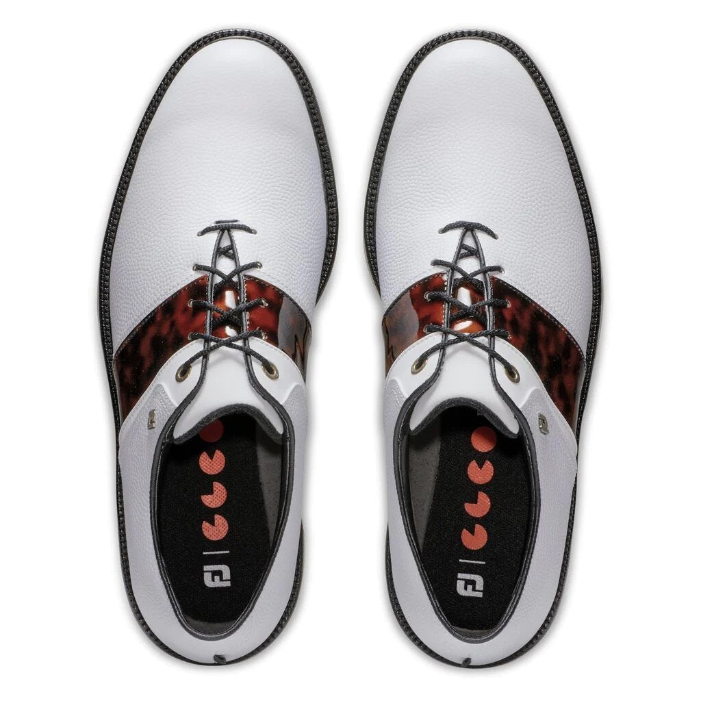 FOOTJOY PREMIERE SERIES GOLF SHOES - TORTOISE SHELL PACKARD (Limited Edition)