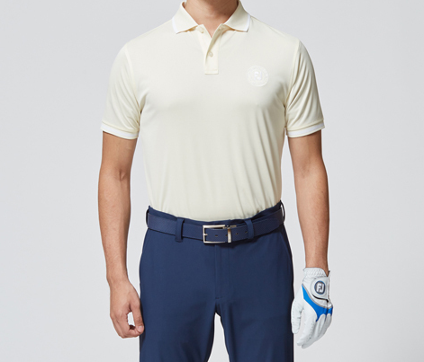 FOOTJOY SOLID TIPPING MEN'S SHIRT