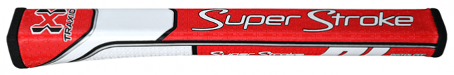 SUPER STROKE TRAXION PISTOL GT 2.0 PUTTER GRIP - RED/WHITE