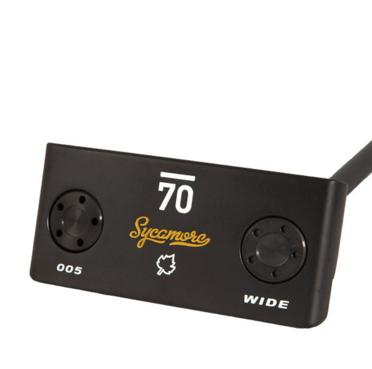 SUB 70 SYCAMORE 005 WIDE BLADE PUTTER + WEIGHT SET