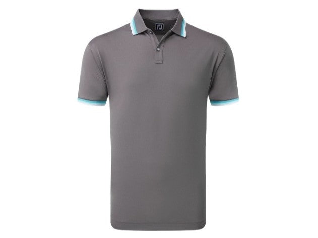 FOOTJOY PIQUE POLO WITH TRIM