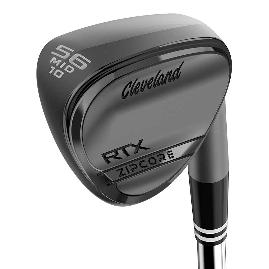 CLEVELAND RTX ZIPCORE BLACK SATIN WEDGES