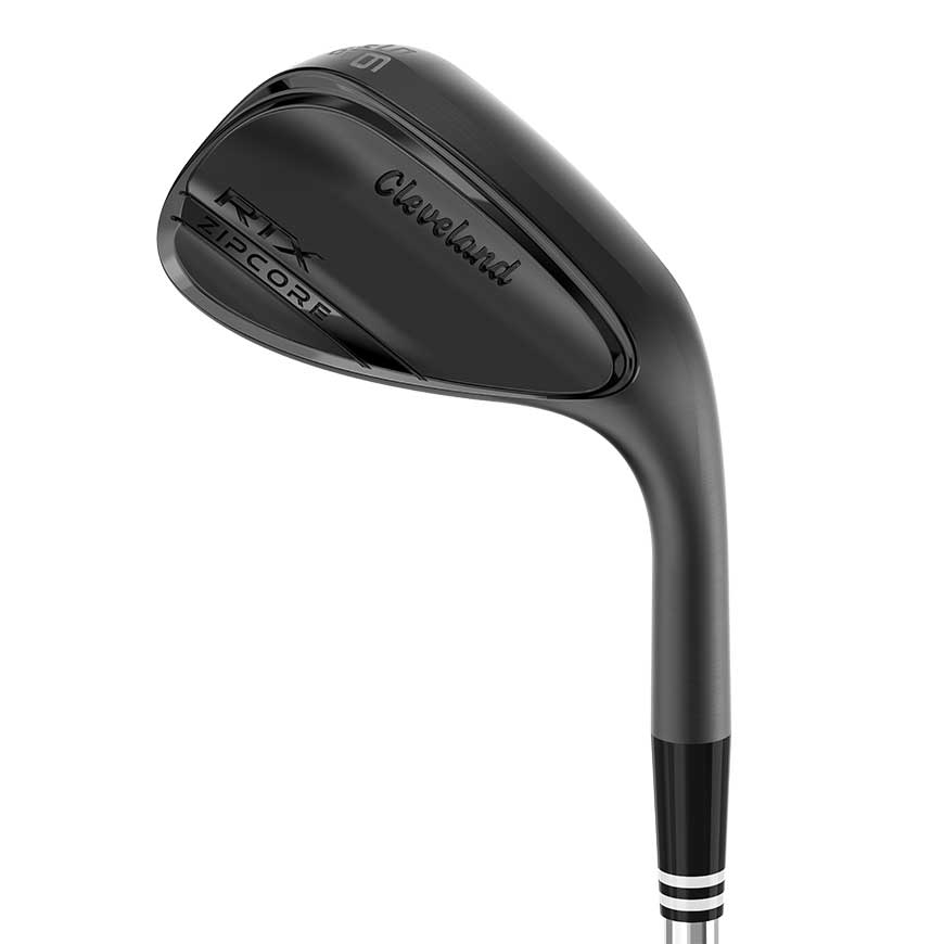 CLEVELAND RTX ZIPCORE BLACK SATIN WEDGES