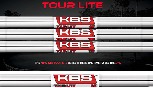 KBS TOUR LITE CHROME SHAFTS (#5-9P)