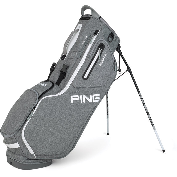 PING HOOFERLITE 201 ダブルストラップ PING 201C Hoofer Double Stap Stand Bag - Navy / Bright Blue / Red