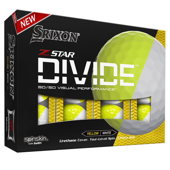 SRIXON Z-STAR DIVIDE GOLF BALLS